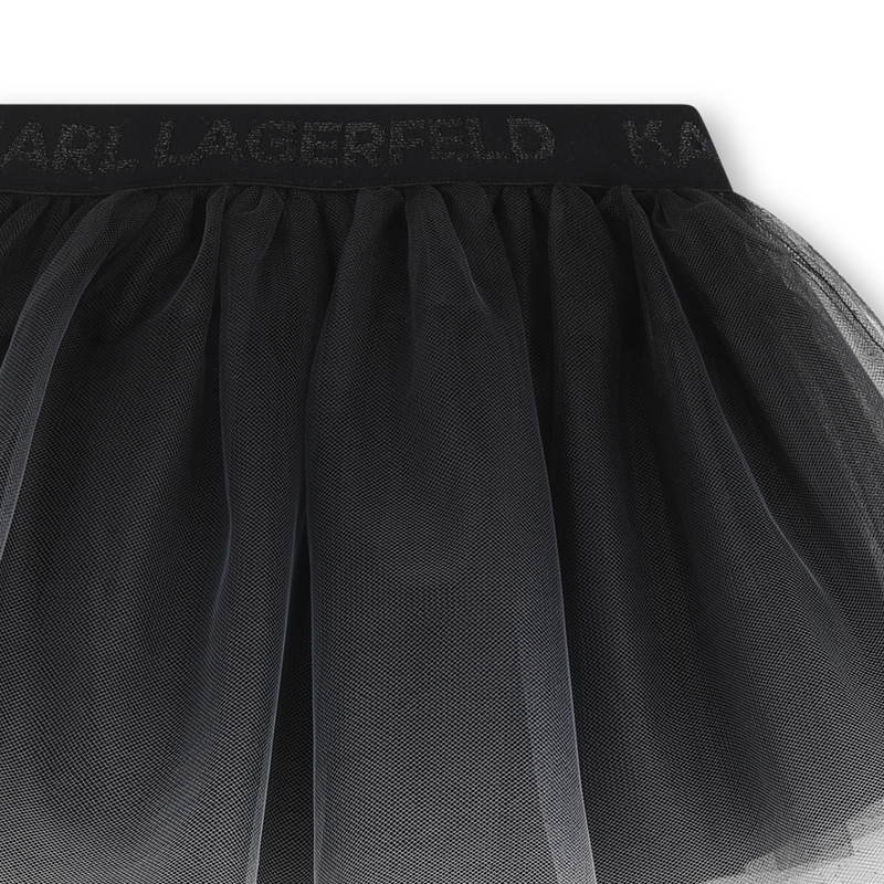 Sweat- en rokset KARL LAGERFELD KIDS 
                        MEISJE