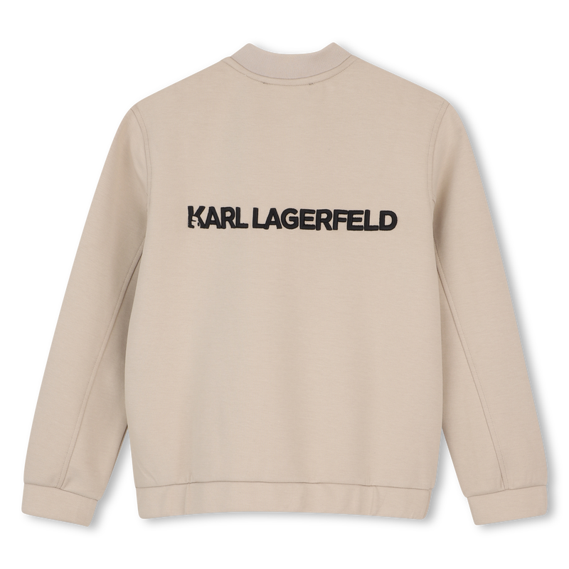 HOODIE MET RITS KARL LAGERFELD KIDS 
                        BOY
