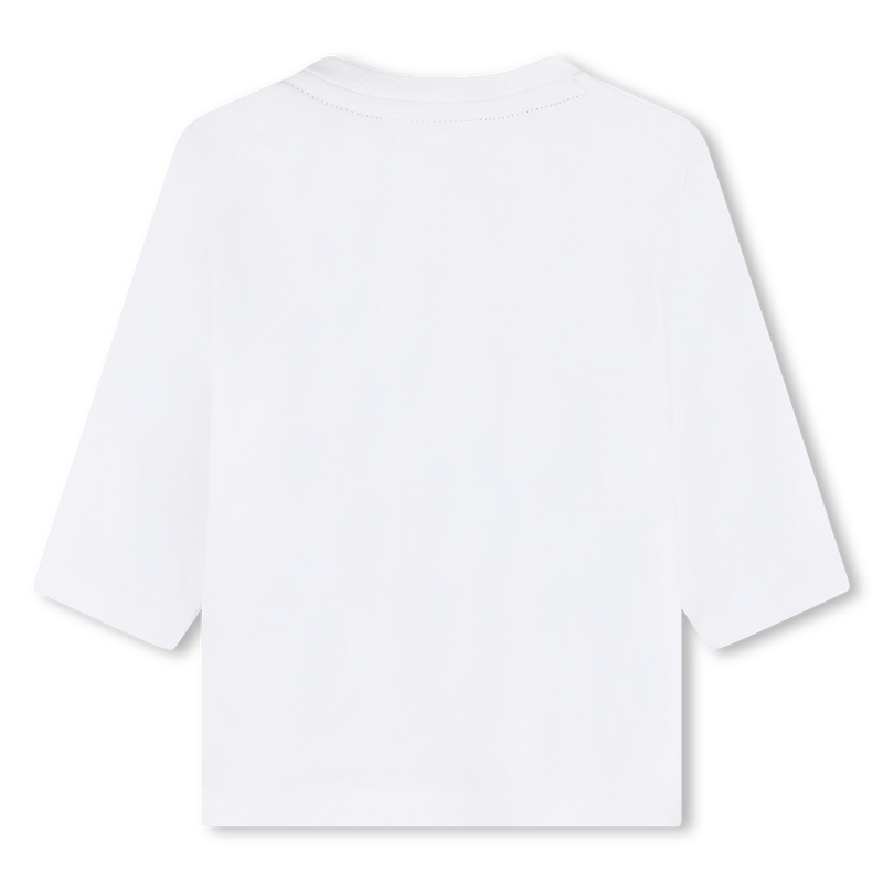 Katoenen T-shirt met print BOSS 
                        BOY