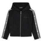 Capuchon cardigan KARL LAGERFELD KIDS 
                    GIRL