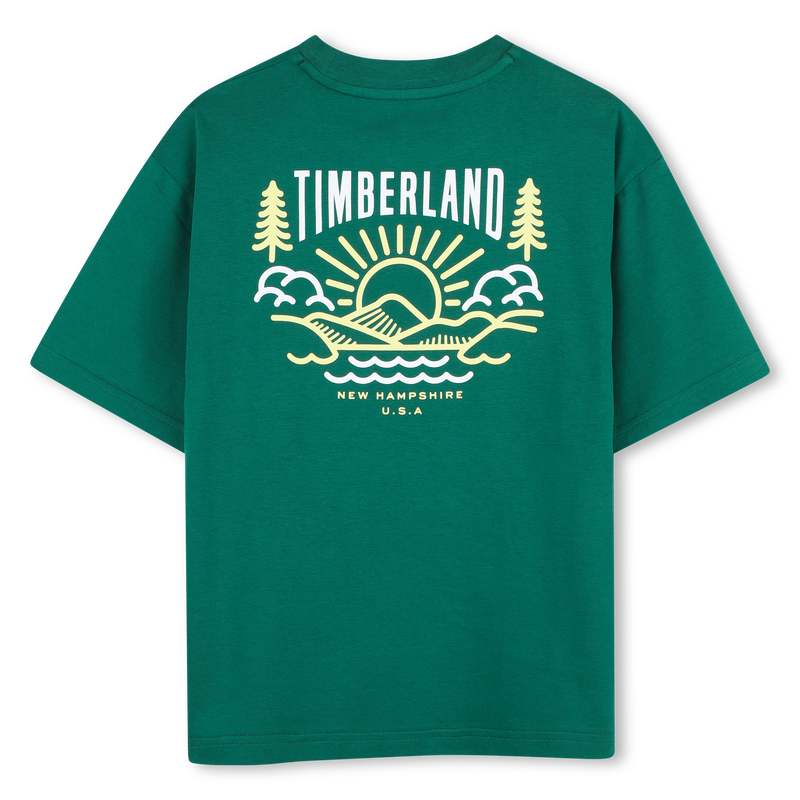 T-SHIRT MET KORTE MOUWEN TIMBERLAND 
                        BOY