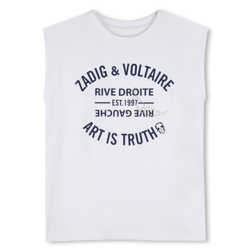 T-SHIRT MET KORTE MOUWEN ZADIG & VOLTAIRE 
                        GIRL