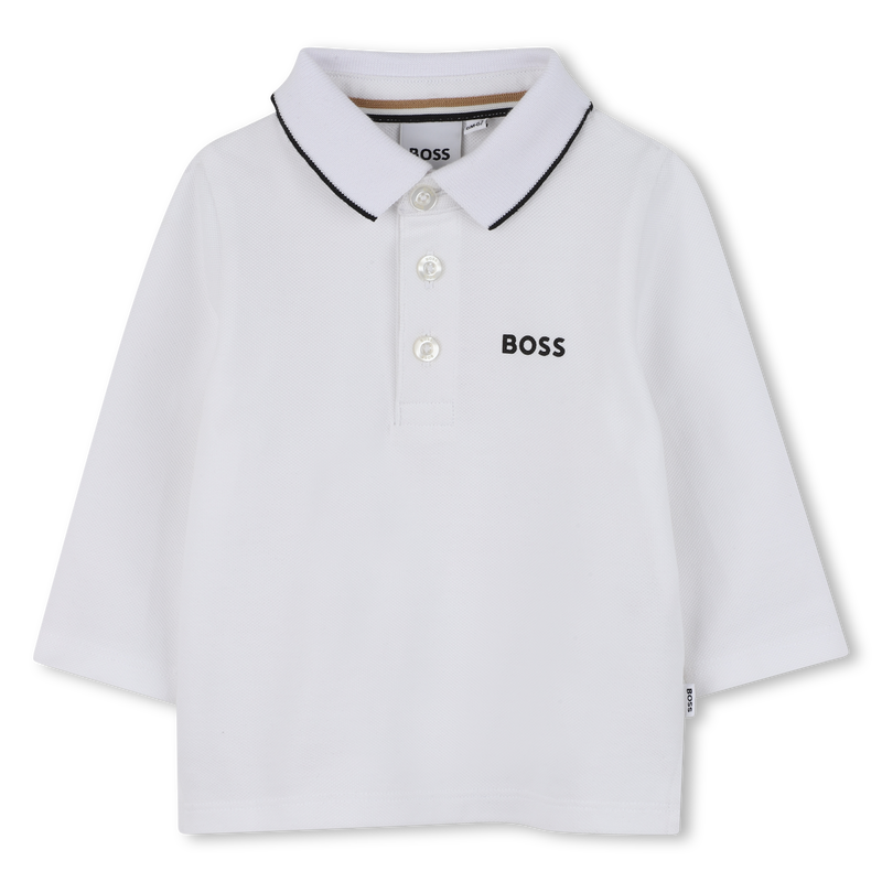 Poloshirt met lange mouwen BOSS 
                        BOY