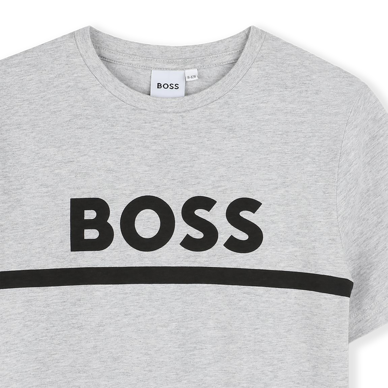 T-SHIRT MET KORTE MOUWEN BOSS 
                        BOY