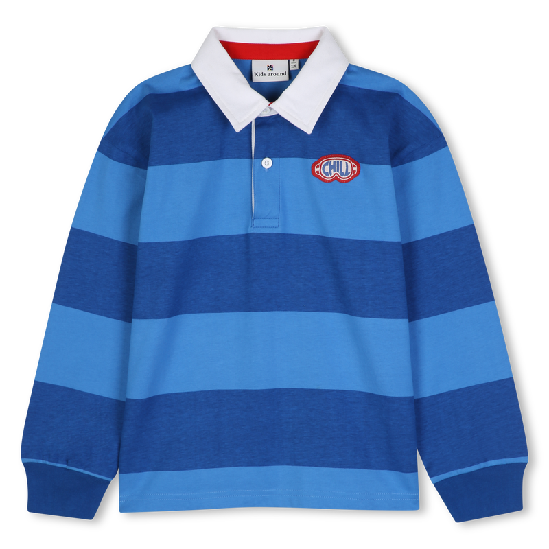Polo met lange mouwen KIDS AROUND 
                        BOY