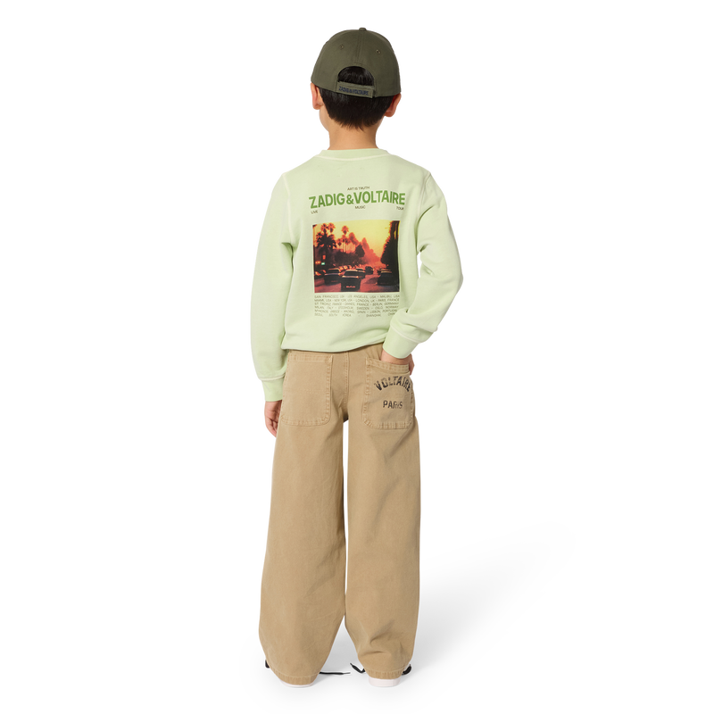 WIJDE BROEK ZADIG & VOLTAIRE 
                        BOY