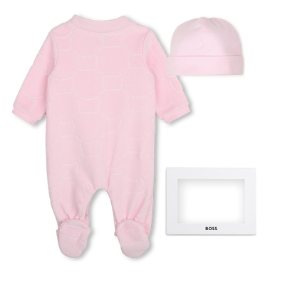 Pyjama- en mutsset BOSS MEISJE