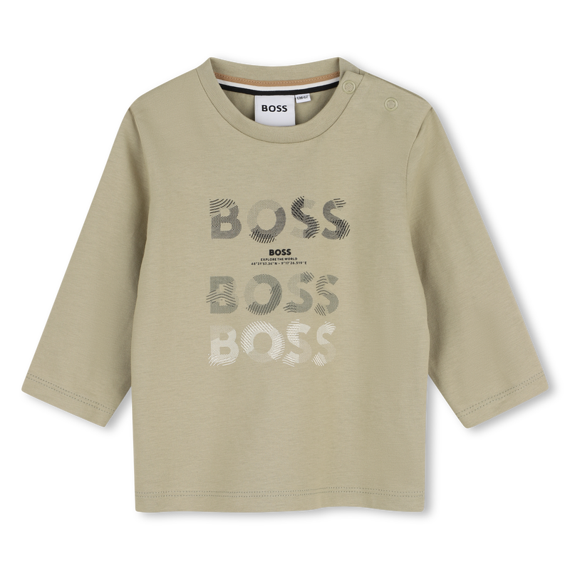 T-shirt met lange mouwen BOSS 
                        BOY