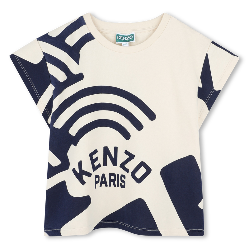 Fleece T-shirt met print KENZO KIDS 
                        GIRL