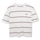 T-shirt met korte mouwen, WIT, hi-res