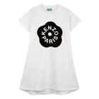 Fleece jurk KENZO KIDS 
                    GIRL