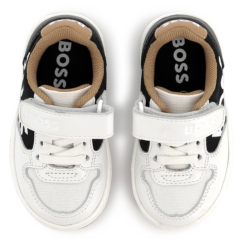Leren sneakers in drie kleuren BOSS 
                        BOY