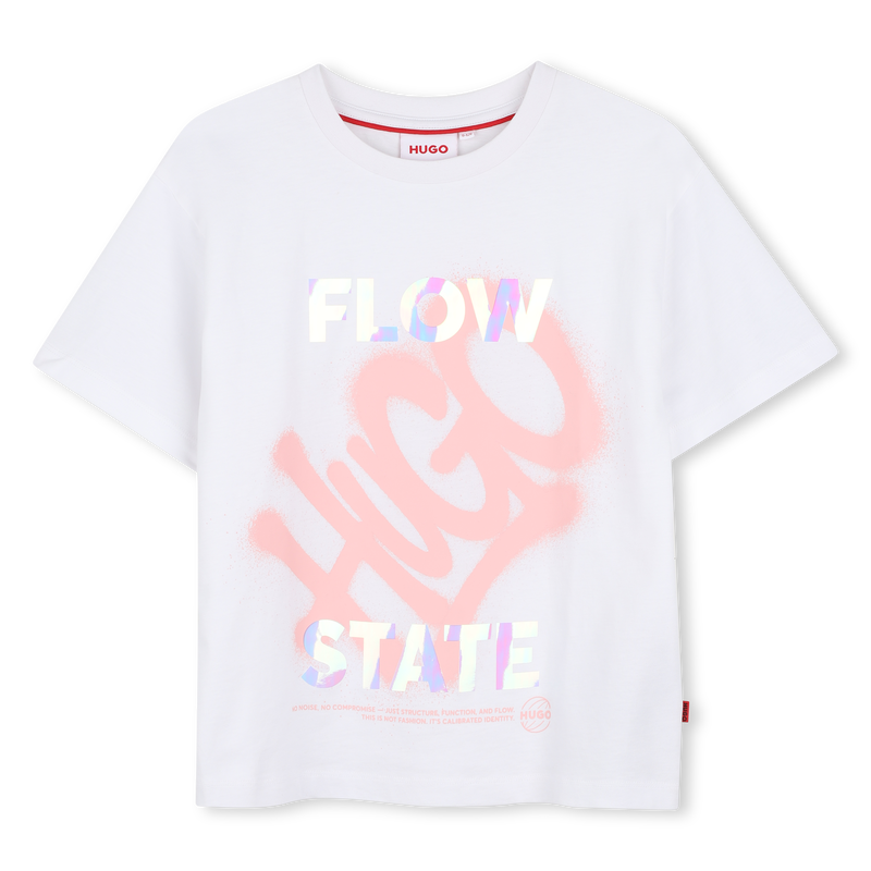 T-shirt met korte mouwen HUGO 
                        MEISJE