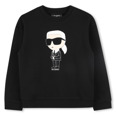 Sweater met print KARL LAGERFELD KIDS BOY