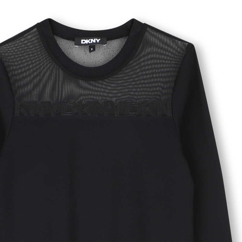 Langarm jurk DKNY 
                        GIRL