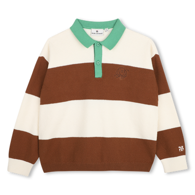 Tricotpoloshirt KIDS AROUND BOY