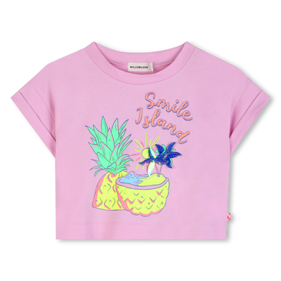 T-SHIRT MET KORTE MOUWEN BILLIEBLUSH GIRL
