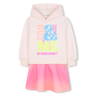 Bi-materiaal jurk BILLIEBLUSH 
                    GIRL