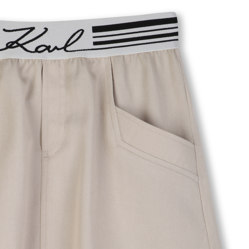 ELASTISCHE TAILLE ROK KARL LAGERFELD KIDS 
                        GIRL