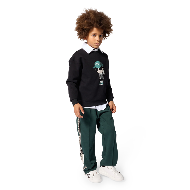 Joggingbroek KARL LAGERFELD KIDS 
                        BOY