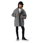 Wollen stoffen jas DKNY 
                    GIRL