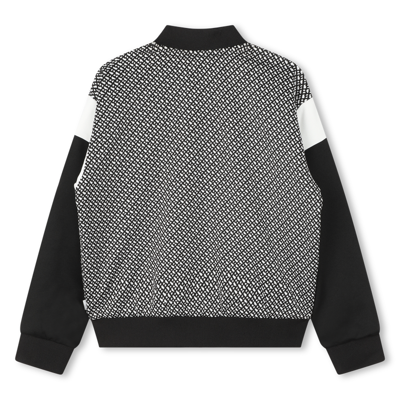 Tweekleurig vest met rits BOSS 
                        GIRL