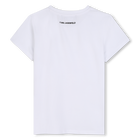 T-shirt met korte mouwen KARL LAGERFELD KIDS 
                    GIRL