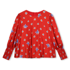 Soepele blouse met print KENZO KIDS 
                    GIRL