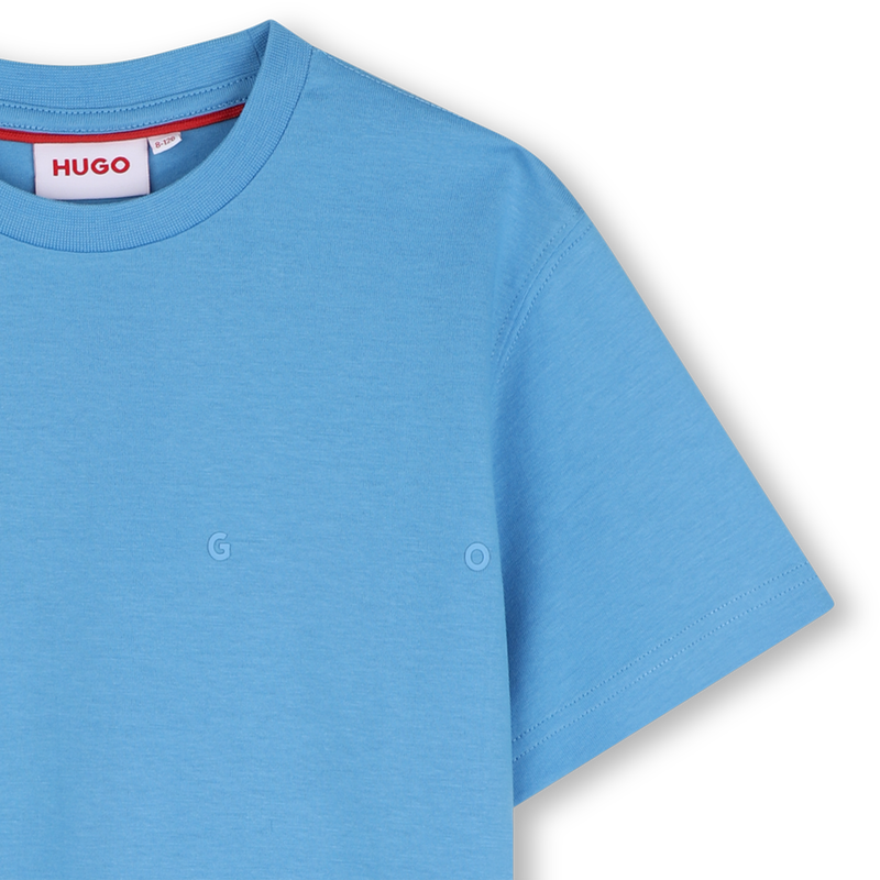 T-shirt met korte mouwen HUGO 
                        BOY