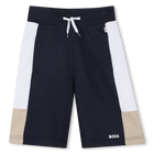 Driekleurige joggingbermuda BOSS 
                    BOY