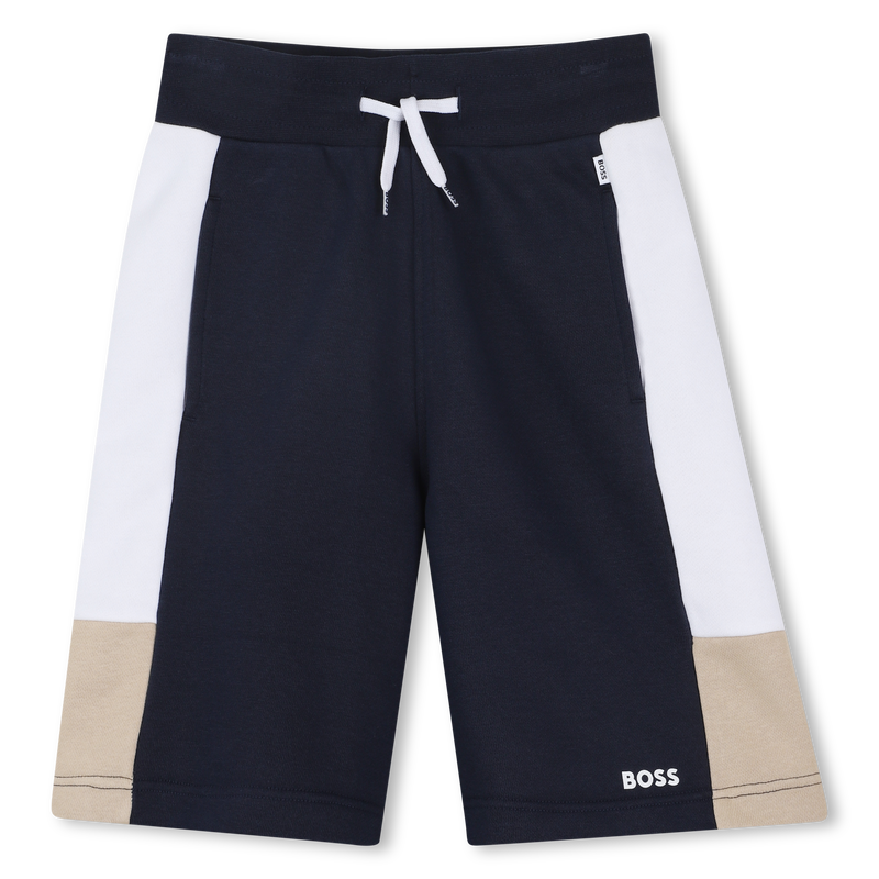 Driekleurige joggingbermuda BOSS 
                        BOY