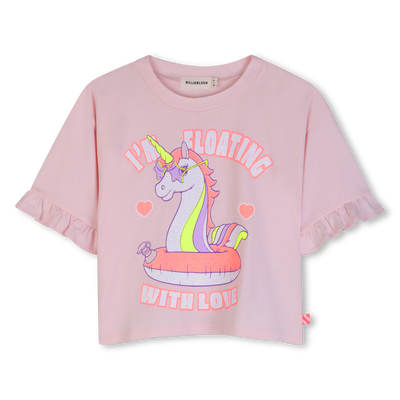 T-SHIRT MET KORTE MOUWEN BILLIEBLUSH GIRL