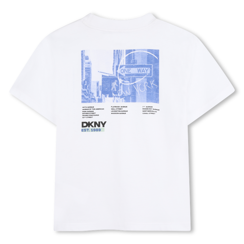 T-SHIRT MET KORTE MOUWEN DKNY 
                        UNISEX