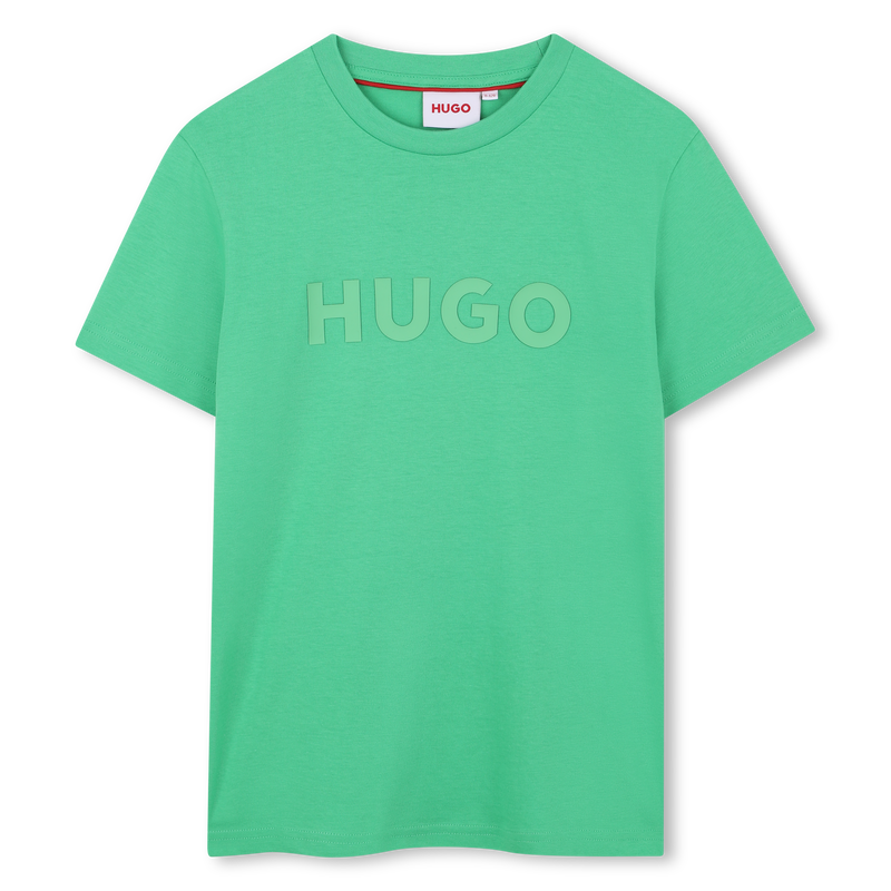Katoenen T-shirt, korte mouwen HUGO 
                        BOY