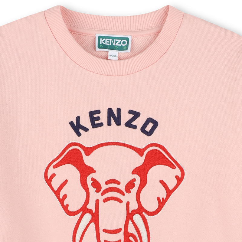 Fleece sweater KENZO KIDS 
                        GIRL