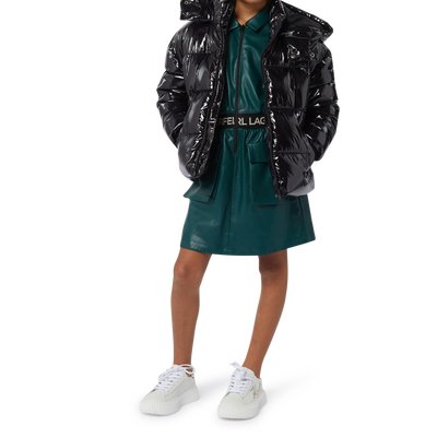 Gebreide muts met lovertjes KARL LAGERFELD KIDS GIRL