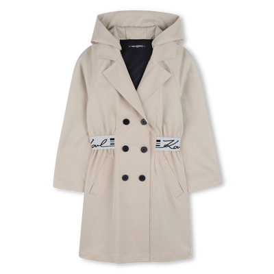 GEVOERDE TRENCHCOAT KARL LAGERFELD KIDS GIRL