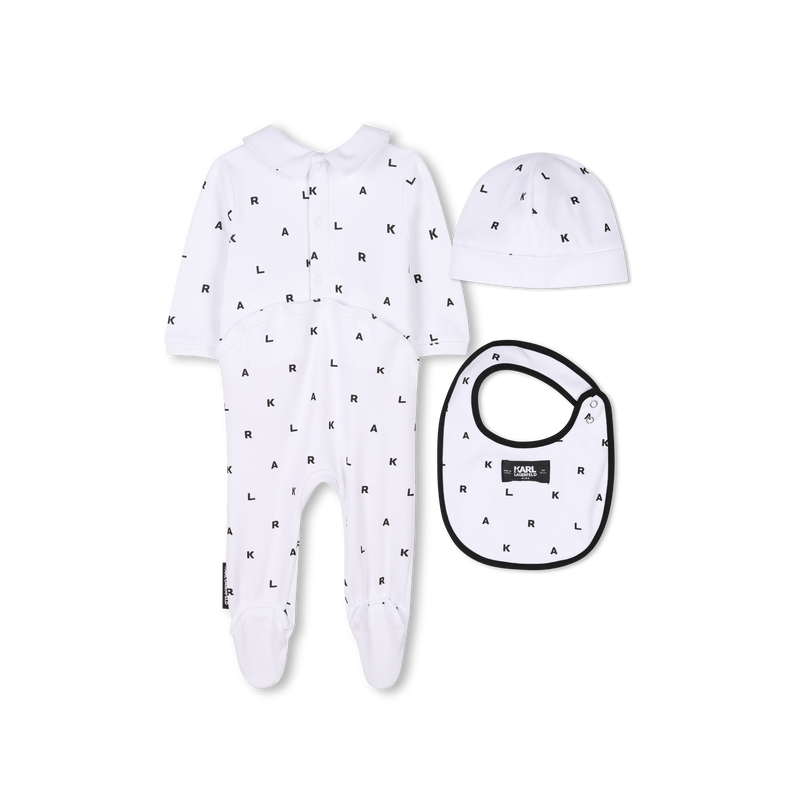 PYJAMA+SLABBETJE+MUTS KARL LAGERFELD KIDS 
                        BOY
