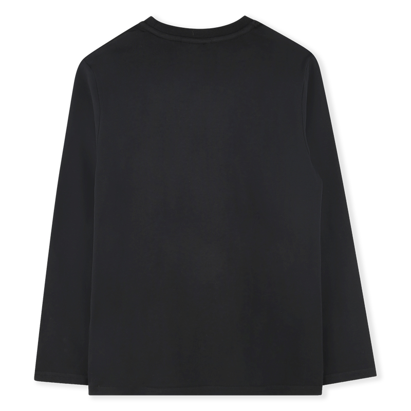 T-SHIRT MET LANGE MOUWEN BOSS 
                        BOY