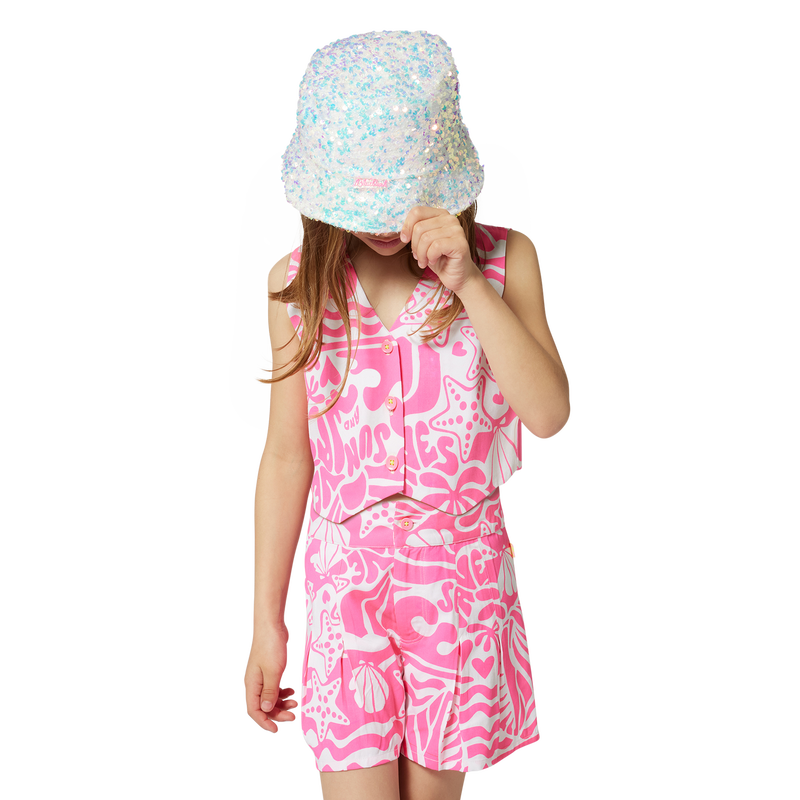 Vissershoedje met lovertjes BILLIEBLUSH 
                        GIRL