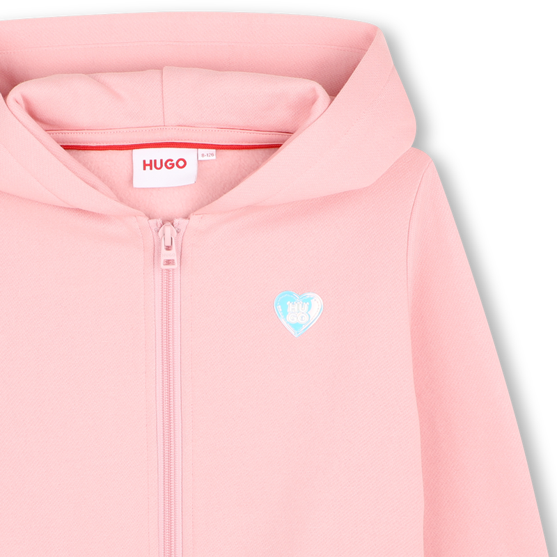 Capuchon cardigan HUGO 
                        MEISJE
