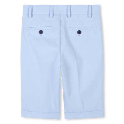 Effen elegante bermuda BOSS BOY