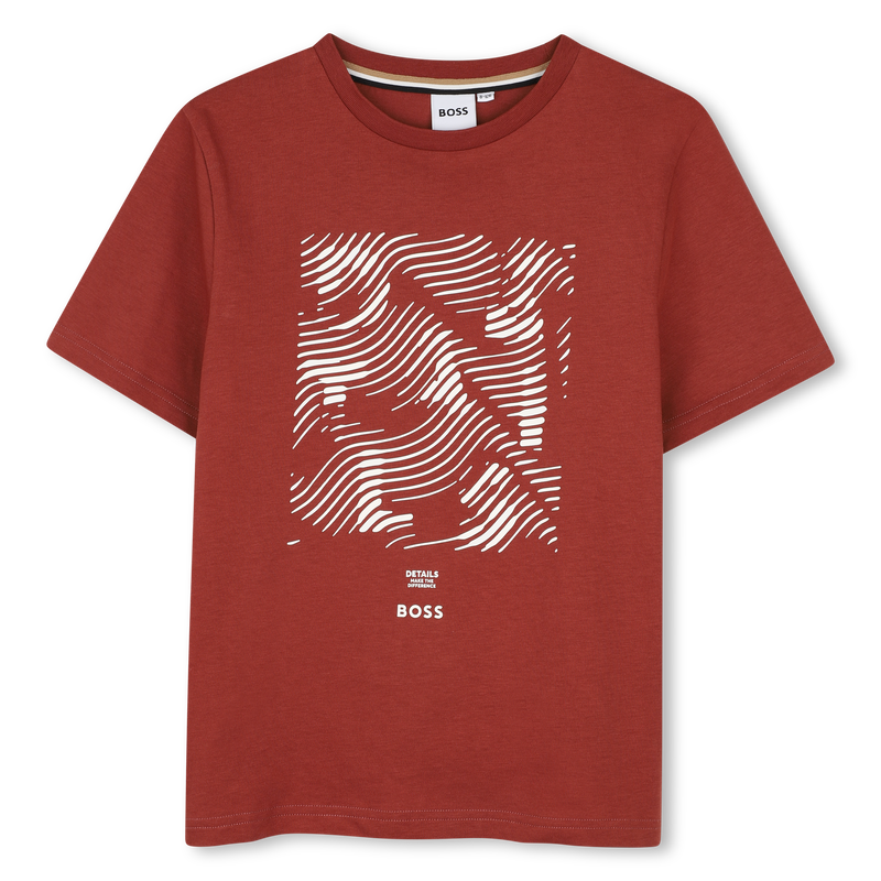 T-shirt met korte mouwen BOSS 
                        BOY