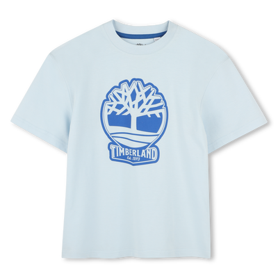 Tweekleurig T-shirt met logo TIMBERLAND BOY