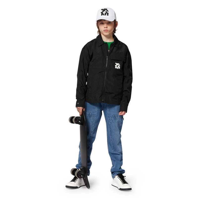 Leren sneakers met veters DKNY 
                    UNISEX