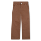 Broek met wijde pijpen, LINNEN, hi-res