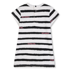 Jurk met korte mouwen KARL LAGERFELD KIDS 
                    GIRL