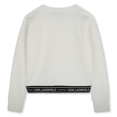 Sweater met lange mouwen KARL LAGERFELD KIDS GIRL