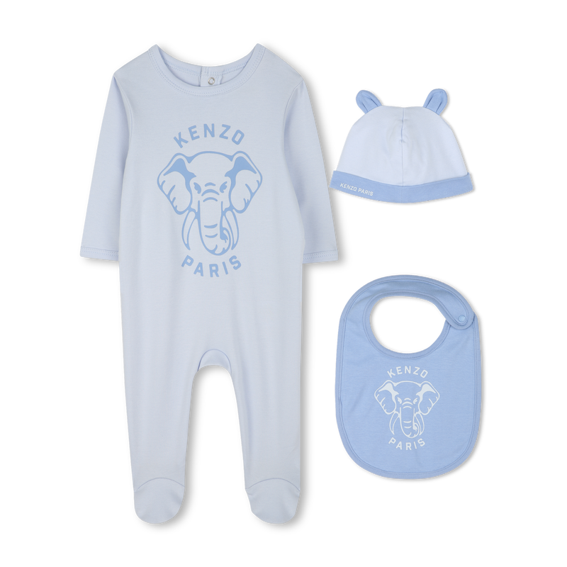 Pyjama + muts + slabbetjes set KENZO KIDS 
                        UNISEX
