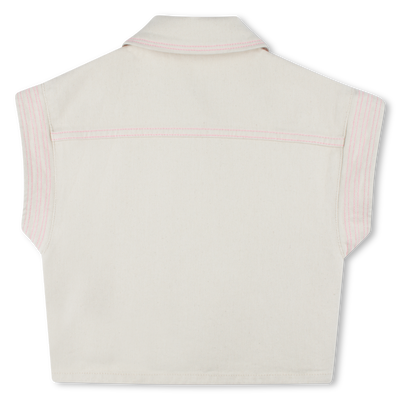 Katoenen vest met korte mouwen BILLIEBLUSH GIRL